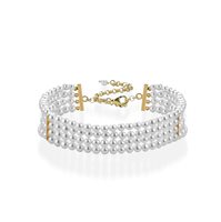 Collana Lelune Donna LELUNE GLAMOUR in Argento Perla LGNK603 - LGNK603